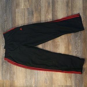 Adidas Black and Red Sweats